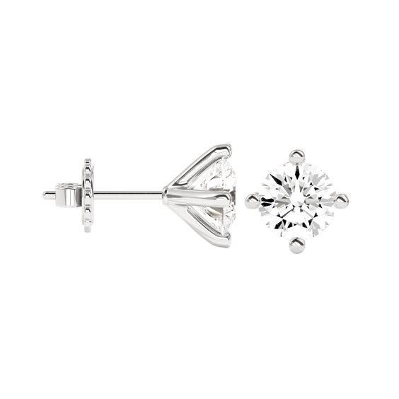 Orecchini Gazzola Gioielli Donna 4GriffePir in Oro bianco Diamante 0.60 Ct OR-22103-8-0.60-D-VS1 - OR-22103-8-0.60-D-VS1
